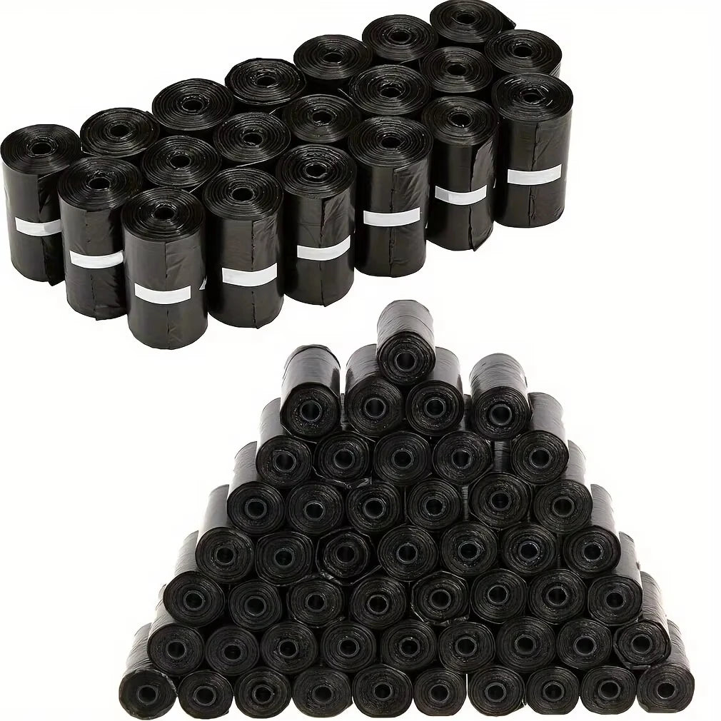 300/1500pcs Dog Poop Bags, Portable Pet Waste Bags, Durable And Leak Proof Pet Garbage Bags, Pet Cleaning Supplies