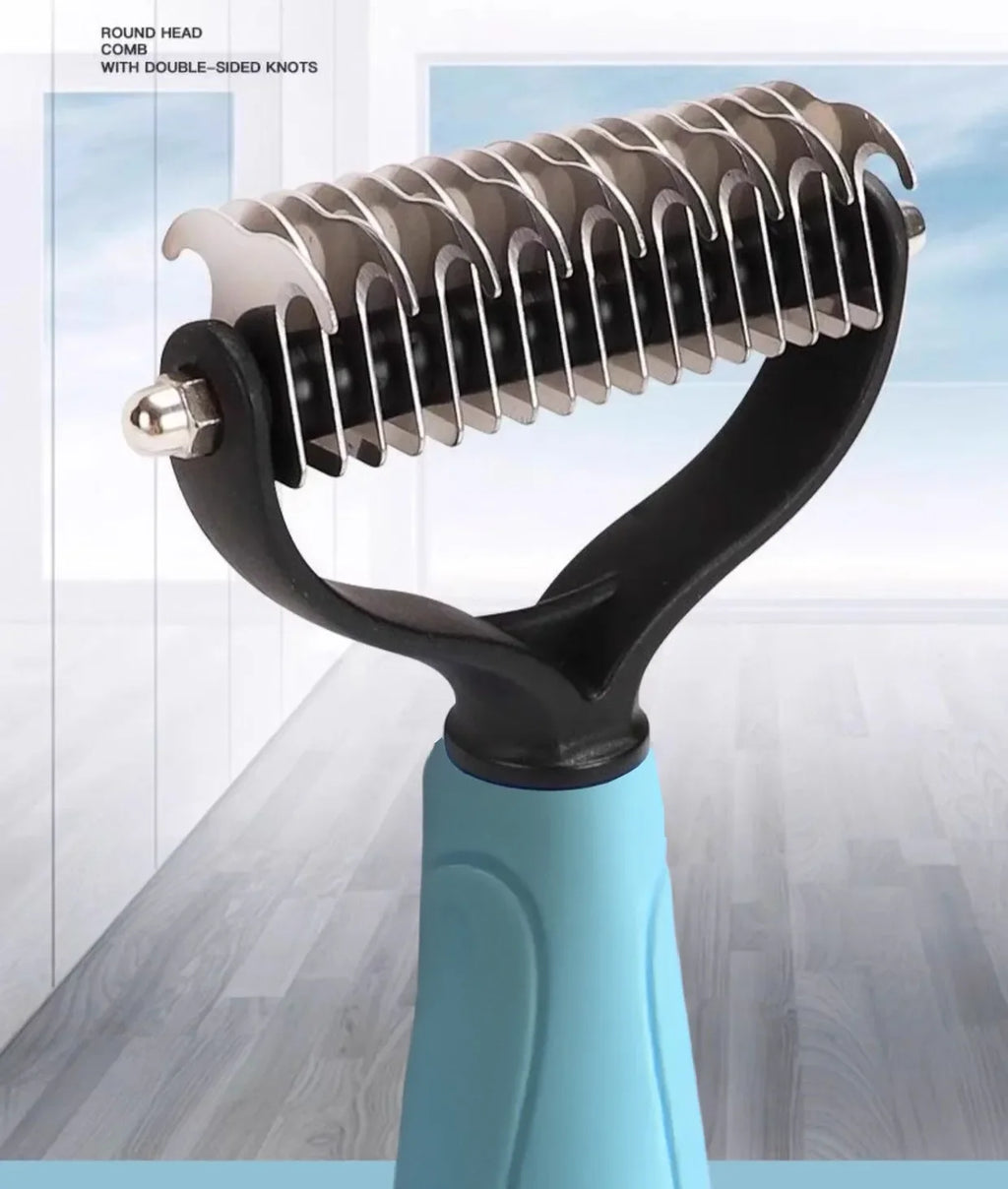 Professional Pet Deshedding Brush Dog Hair Remover Pet Fur Knot Cutter Puppy Cat Comb Brushes Dogs Grooming Shedding Supplies