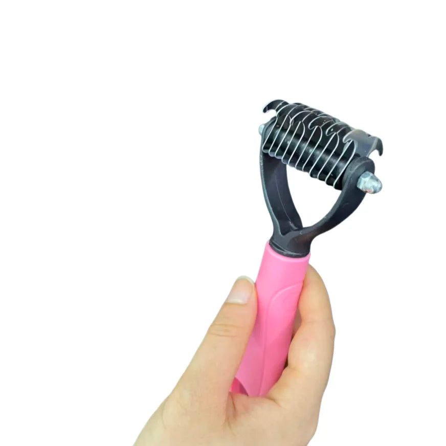 Professional Pet Deshedding Brush Dog Hair Remover Pet Fur Knot Cutter Puppy Cat Comb Brushes Dogs Grooming Shedding Supplies