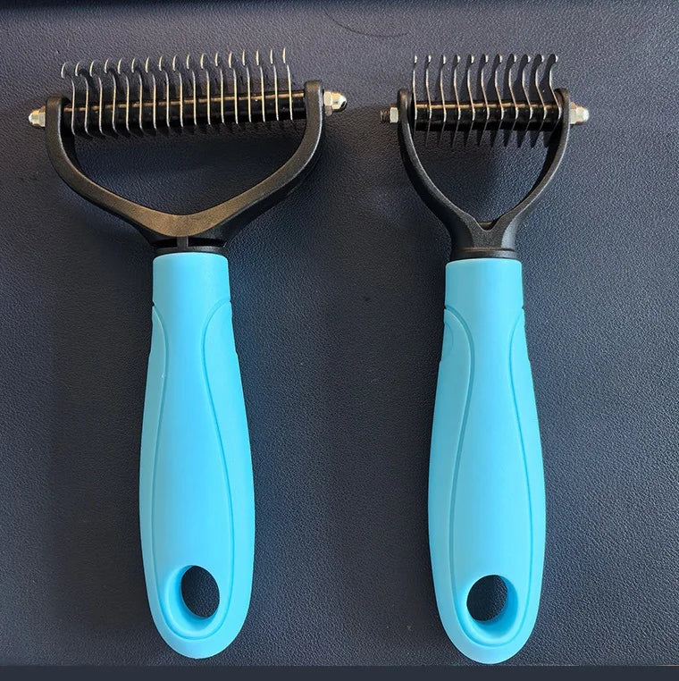 Professional Pet Deshedding Brush Dog Hair Remover Pet Fur Knot Cutter Puppy Cat Comb Brushes Dogs Grooming Shedding Supplies